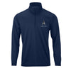Space Force Vertical Delta Performance Quarter Zip - Navy