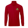 190th Fighter Squadron Performance Quarter Zip - Red