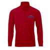 United States Air Force Established Arch Performance Quarter Zip - Red