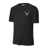 USAF Insignia Blackout Performance T-Shirt - Black