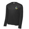 416th Flight Test Squadron Long Sleeve Performance T-Shirt - Black