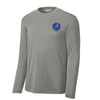 13th Bomb Squadron Long Sleeve Performance T-Shirt - Concrete Heather