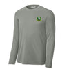 49th Flying Training Squadron Long Sleeve Performance T-Shirt - Concrete Heather