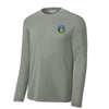 311th Fighter Squadron Long Sleeve Performance T-Shirt - Concrete Heather