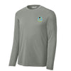 310th Fighter Squadron Long Sleeve Performance T-Shirt - Concrete Heather