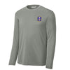 301st Rescue Squadron Long Sleeve Performance T-Shirt - Concrete Heather