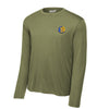37th Flying Training Squadron Long Sleeve Performance T-Shirt - OD Green