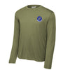 309th Fighter Squadron Long Sleeve Performance T-Shirt - OD Green