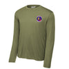 514th Flight Test Squadron Long Sleeve Performance T-Shirt - OD Green