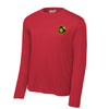461st Flight Test Squadron Long Sleeve Performance T-Shirt - Red