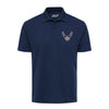 USAF Insignia Blackout Performance Polo - Navy