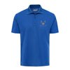 USAF Insignia Blackout Tagline Performance Polo - Royal