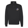 69th Bomb Squaron Quarter Zip Sweatshirt - Black