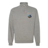 Strategic Air Command Reimagined Quarter Zip Sweatshirt - Heather Grey