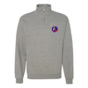 514th Flight Test Squadron Quarter Zip Sweatshirt - Heather Grey