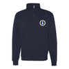 USAF Emblem Quarter Zip Sweatshirt - Navy