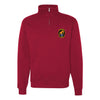 73rd Special Operations Squadron Quarter Zip Sweatshirt - Red