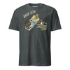 "Ragin' Cagun" B-52 Nose Art T-Shirt - Charcoal Heather