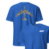 B-52 "BUFF" OCP Camo Silhouette Front & Back T-Shirt - Royal