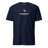 C-17 Globemaster Airframe Specs T-Shirt - Navy