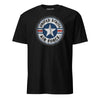 USAF Vintage Roundel Circle Patch T-Shirt - Black