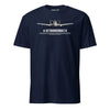 A-10 Thunderbolt II Airframe Specs T-Shirt - Navy