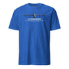 B-52 Stratofortress Airframe Specs T-Shirt - Royal