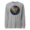 Riveted Hap Arnold Wings Long Sleeve T-Shirt - Heather Grey