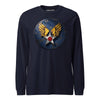 Riveted Hap Arnold Wings Long Sleeve T-Shirt - Navy
