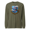 Strategic Air Command Shield Reimagined Long Sleeve T-Shirt - OD Green