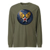 Riveted Hap Arnold Wings Long Sleeve T-Shirt - OD Green
