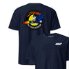 Spectre AC-130 C Gunship Patch Front & Back T-Shirt - Navy