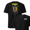 Spooky AC-130 Front & Back T-Shirt - Black