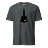 SR-71 "Blackbird" Stealth Silhouette T-Shirt - Charcoal Heather