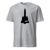 SR-71 "Blackbird" Stealth Silhouette T-Shirt - Heather Grey