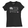 Thunderbirds Smoke Flag Women's T-shirt - Black