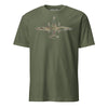 U-2 "Dragon Lady" OCP Camo Silhouette T-Shirt - OD Green