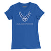United States Air Force Insignia Women's T-shirt - Royal Blue