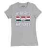 US Air Force Vintage Arch Women's T-Shirt - Heather Grey
