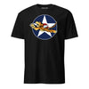 US Army Air Corps Flying Tigers Patch T-Shirt - Black