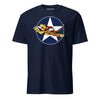 US Army Air Corps Flying Tigers Patch T-Shirt - Navy