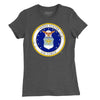 USAF Vintage Emblem Women's T-shirt - Heather Dark Grey