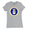 USAF Vintage Emblem Women's T-shirt - Heather Grey