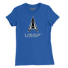 USSF Delta Insignia Womens T-Shirt - Royal Blue