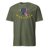 "War Eagle" B-52 Nose Art T-Shirt - OD Green