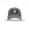 F-4 Aircraft Flag Carbon Fiber Patch Soft Mesh Trucker - GREY/WHITE