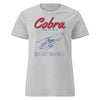 Ah-1f Cobra Blueprint Womens T-Shirt - Heather Grey