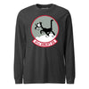 41st Airlift Squadron Long Sleeve T-Shirt - Charcoal Heather