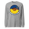 117th Air Refueling Squadron Long Sleeve T-Shirt - Heather Grey