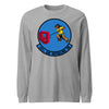 197th Air Refueling Squadron Long Sleeve T-Shirt - Heather Grey
